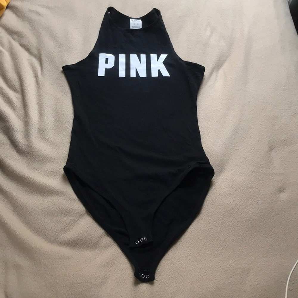 Black & White PINK Body Suit
